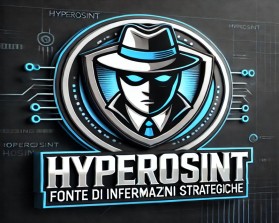 Logo for new company named HyperOSINT that work in investigative area entry by Djilali