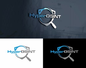 Logo for new company named HyperOSINT that work in investigative area entry by Bpo