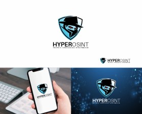 Logo for new company named HyperOSINT that work in investigative area entry by dwi nugroho