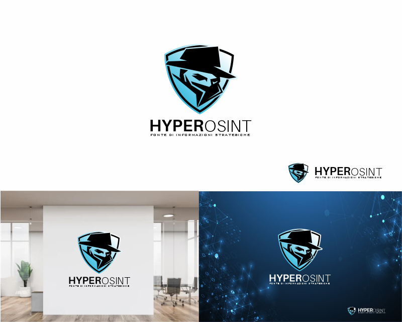 Logo Design for Logo for new company named HyperOSINT that work in investigative area
