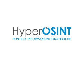 Logo for new company named HyperOSINT that work in investigative area entry by mulia