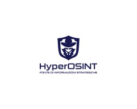 Logo for new company named HyperOSINT that work in investigative area entry by andi suhendi