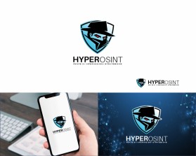 Logo for new company named HyperOSINT that work in investigative area entry by dwi nugroho