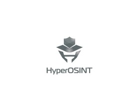 Logo for new company named HyperOSINT that work in investigative area entry by Tal