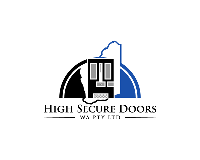 Logo Design for High Secure Doors WA Pty Ltd
