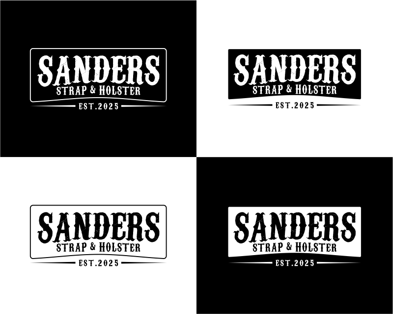 Logo Design for Sanders Strap & Holster