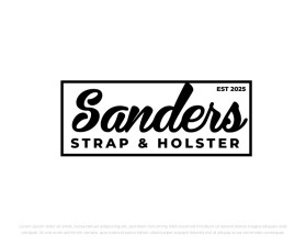 Sanders Strap & Holster entry by FXF Creations