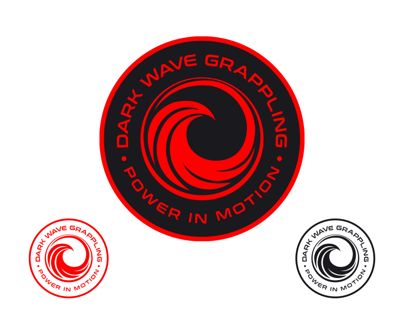 Logo Design for Dark Wave Grappling