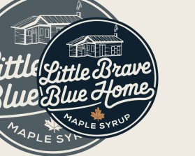 Winning entry: Little Brave Blue Home entry by contest