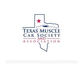 Texas Muscle Car Society      and    Texas Muscle Car Association entry by FXF Creations