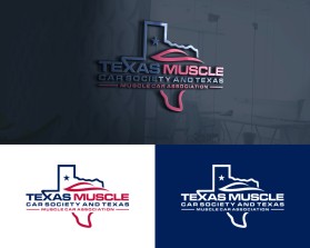 Texas Muscle Car Society      and    Texas Muscle Car Association entry by Superkin