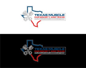 Texas Muscle Car Society      and    Texas Muscle Car Association entry by ardima