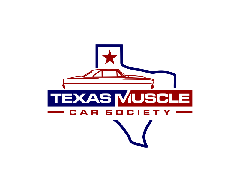 Logo Design for Texas Muscle Car Society and Texas Muscle Car Association