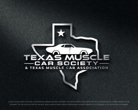 Texas Muscle Car Society      and    Texas Muscle Car Association entry by FXF Creations