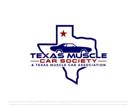 Texas Muscle Car Society      and    Texas Muscle Car Association entry by FXF Creations