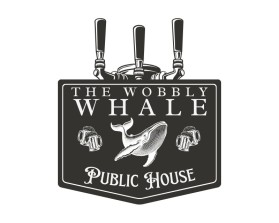 The Wobbly Whale Public House entry by Vecno_Designs