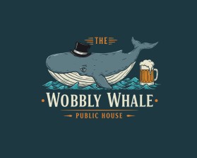 Winning entry: The Wobbly Whale Public House entry by MehediZisan
