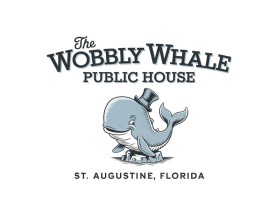 The Wobbly Whale Public House entry by blxdesigns