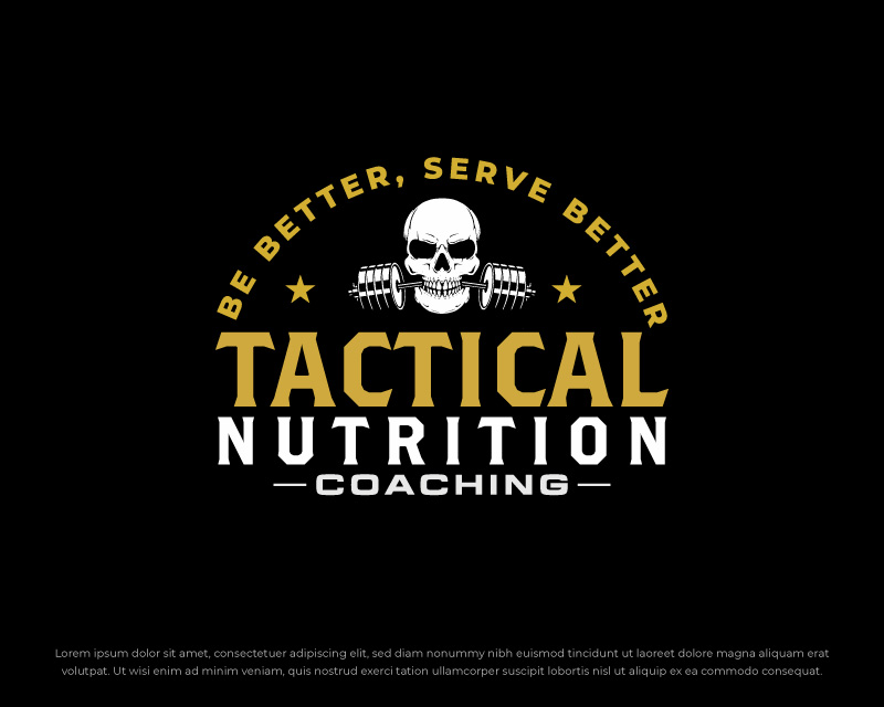Logo Design for Tactical Nutrition Coaching