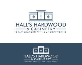 Winning entry: Hall's Hardwood and Cabinetry entry by Muhammad khafidz nur latif