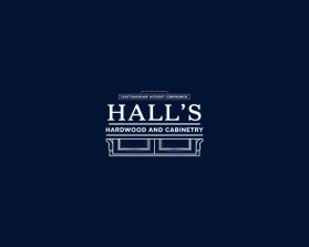 Hall's Hardwood and Cabinetry entry by amar khodrane