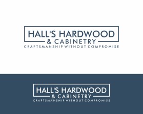 Hall's Hardwood and Cabinetry entry by Muhammad khafidz nur latif