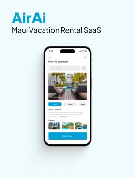 Design the Aloha Vibe for AirAi: 6 Mobile-First UI Mockups for Maui Vacation Rental SaaS entry by hi.harii