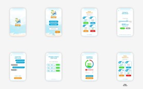 Design the Aloha Vibe for AirAi: 6 Mobile-First UI Mockups for Maui Vacation Rental SaaS entry by Ismail ginting