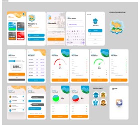 Design the Aloha Vibe for AirAi: 6 Mobile-First UI Mockups for Maui Vacation Rental SaaS entry by robi kurniawan