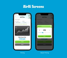 Design the Aloha Vibe for AirAi: 6 Mobile-First UI Mockups for Maui Vacation Rental SaaS entry by Donald Macjohn