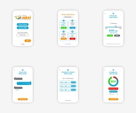 Design the Aloha Vibe for AirAi: 6 Mobile-First UI Mockups for Maui Vacation Rental SaaS entry by Ismail ginting