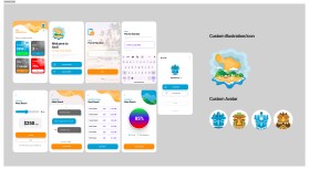 Design the Aloha Vibe for AirAi: 6 Mobile-First UI Mockups for Maui Vacation Rental SaaS entry by robi kurniawan