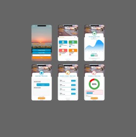 Design the Aloha Vibe for AirAi: 6 Mobile-First UI Mockups for Maui Vacation Rental SaaS entry by Ferda suganda