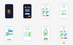Design the Aloha Vibe for AirAi: 6 Mobile-First UI Mockups for Maui Vacation Rental SaaS entry by Ismail ginting