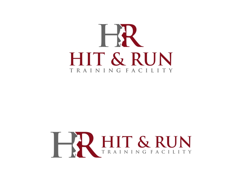 Logo Design for H&R - HIT & RUN Training Facility