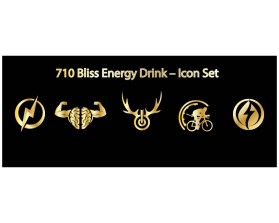 710 Bliss Energy Drink – Icon Set entry by yun
