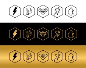 710 Bliss Energy Drink – Icon Set entry by rudin