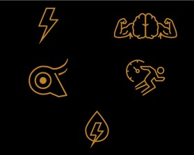 710 Bliss Energy Drink – Icon Set entry by patensho