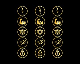 710 Bliss Energy Drink – Icon Set entry by Mangopo