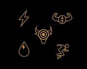 710 Bliss Energy Drink – Icon Set entry by samakita