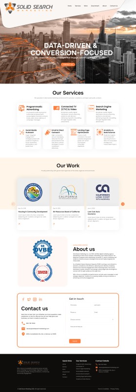 Website Redesign entry by Bejenaru Oxana