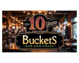 Buckets Bar and Grill entry by Chia Chang