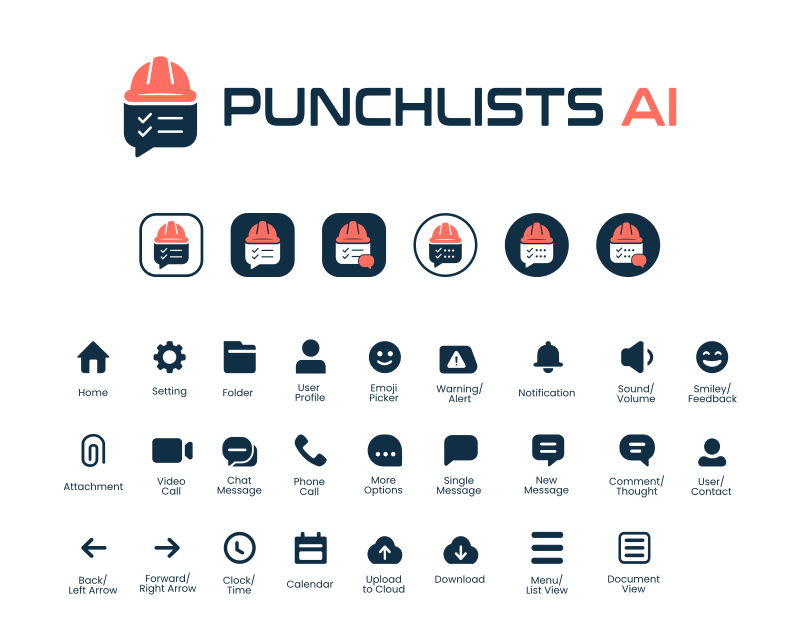 Graphic Design for Punchlists AI