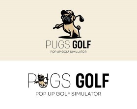 PUGS Golf entry by WOWIDEA99