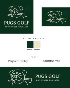 PUGS Golf entry by genio