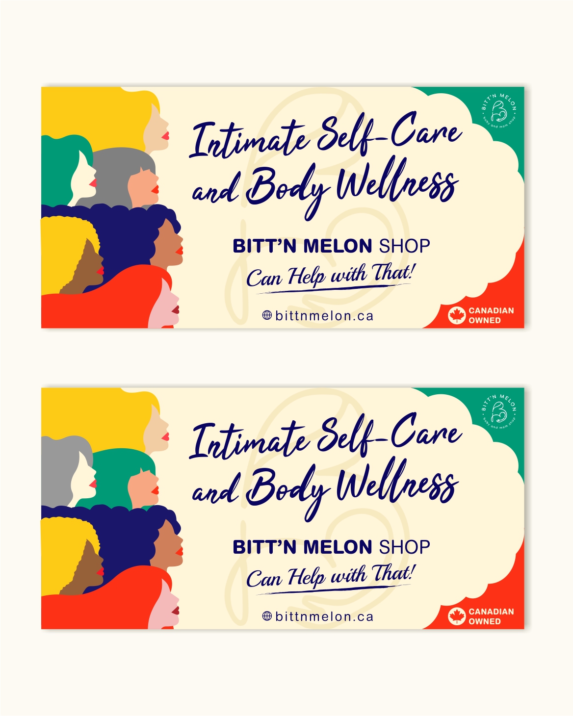 Banner Ad Design for Bitt'n Melon
