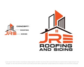 JRE Roofing and Siding entry by FXF Creations