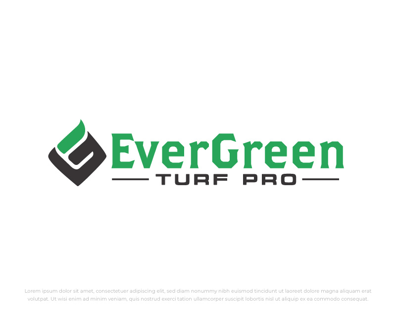 Logo Design for EverGreen Turf Pro