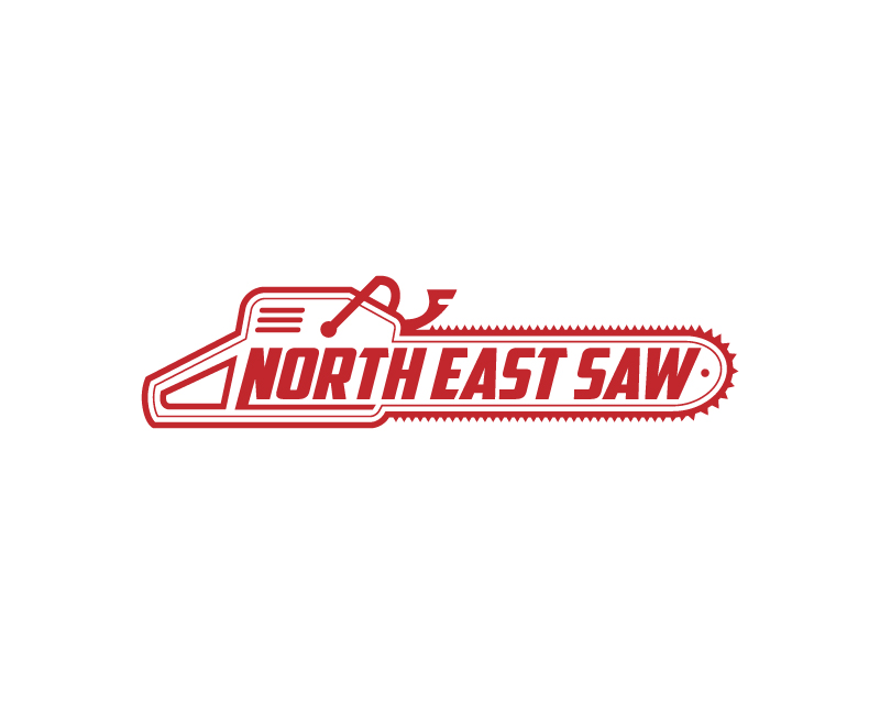 Logo Design for North East Saw
