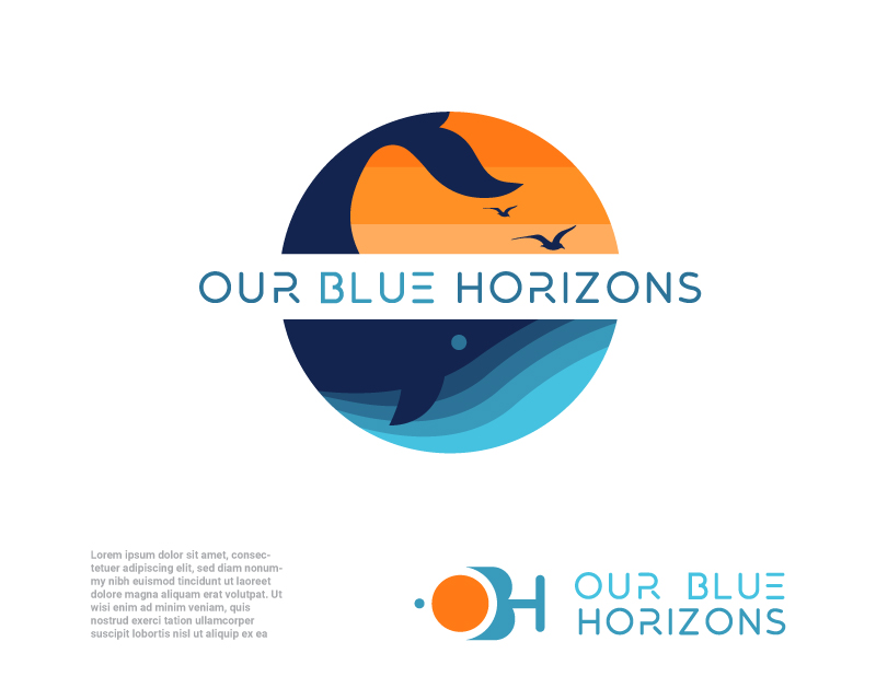 Logo Design for Our Blue Horizons